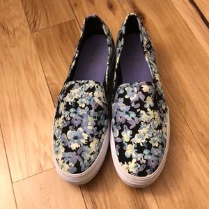 Ked’s Double Decker Floral Slip Ons